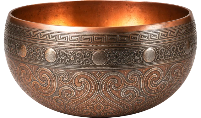满月 · Full Moon singing bowl